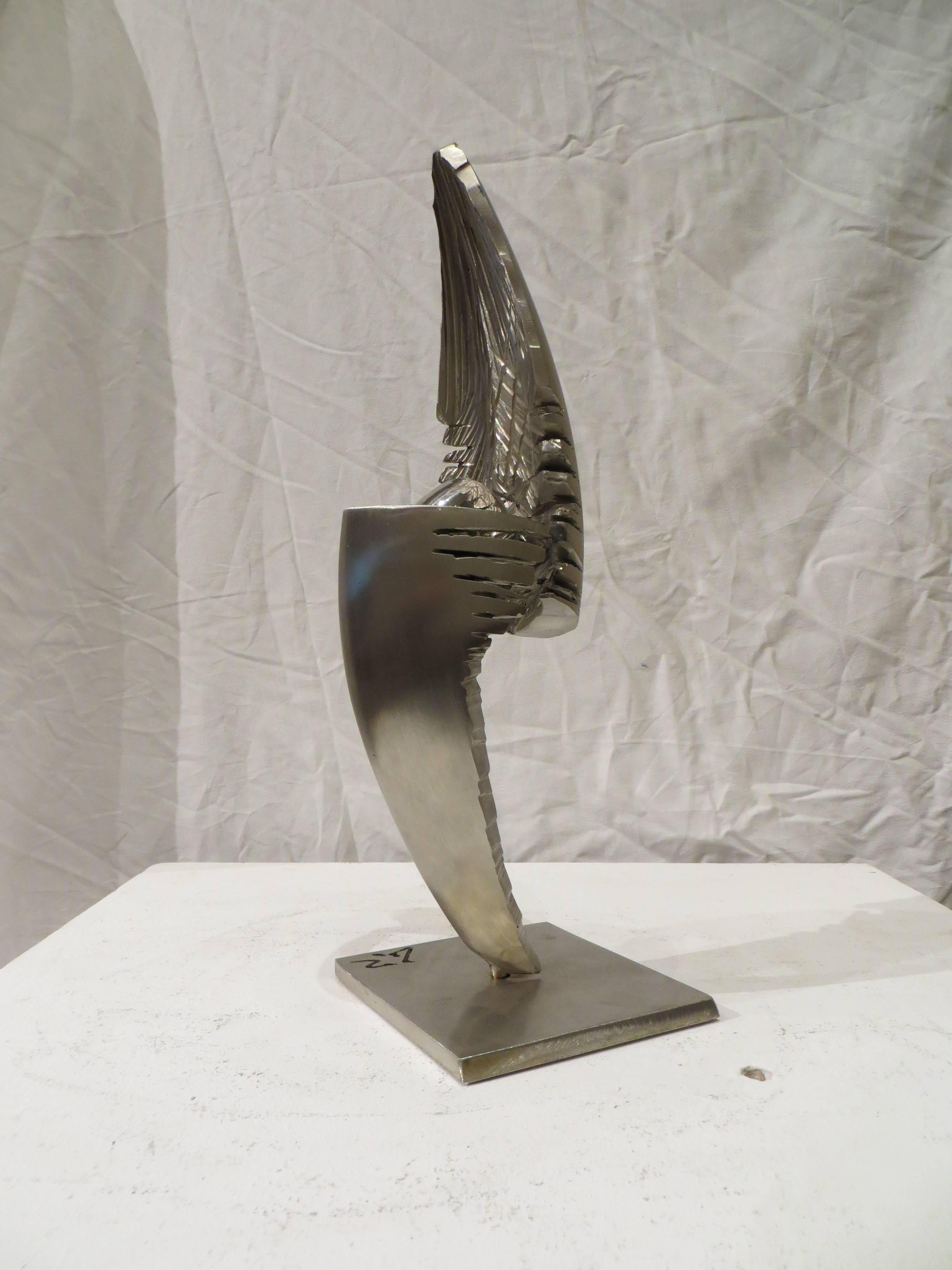 EXCLOS 177 Stainless Steel - Sculpture by Guillaume Roche