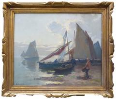 Marine Bretonne by Henri Barnoin