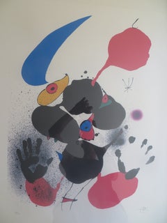 Miro Joan  Godalla 1973  Lithographie