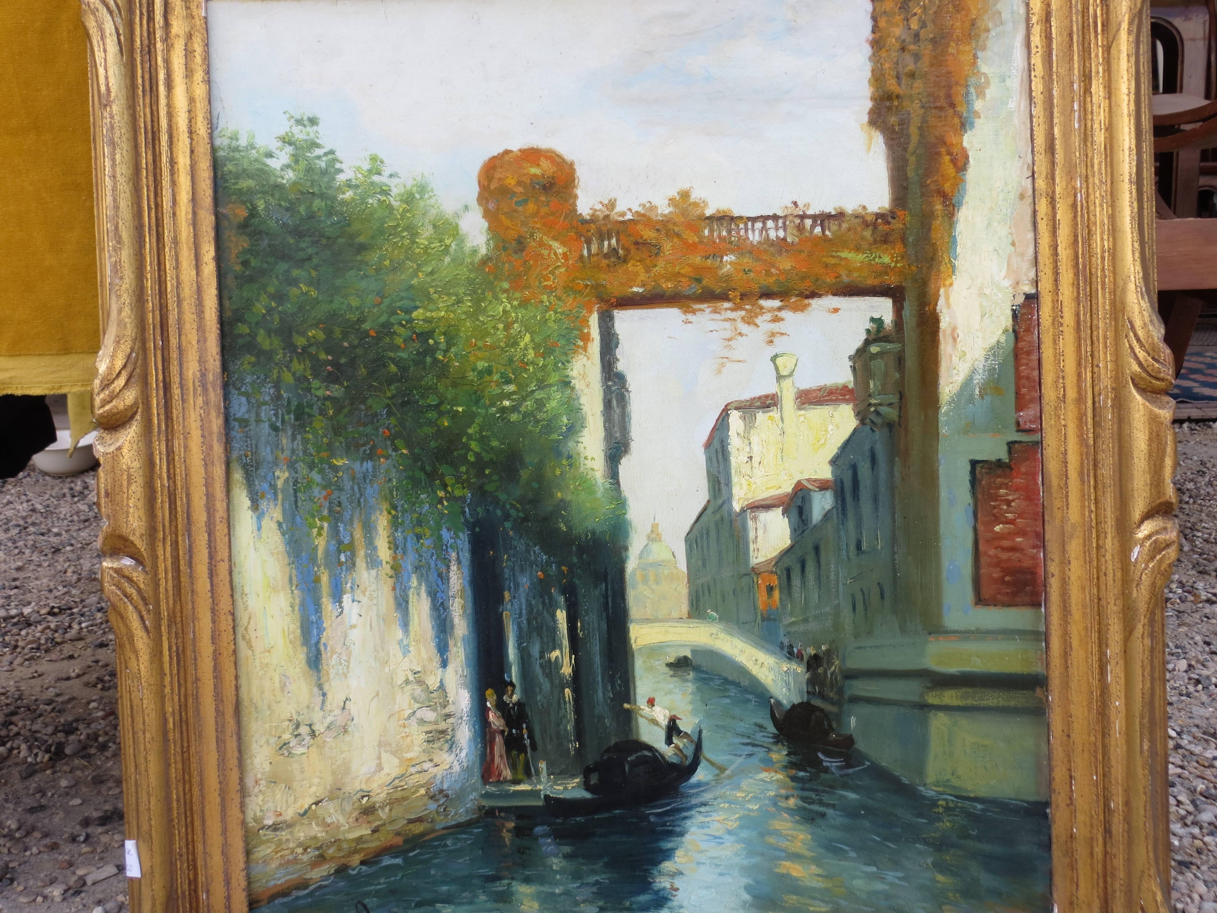 Venise - Post-Impressionist Painting by Unknown