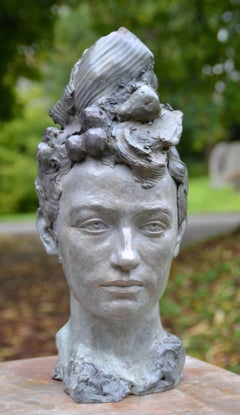 Portrait de Camille Claudel en bronze