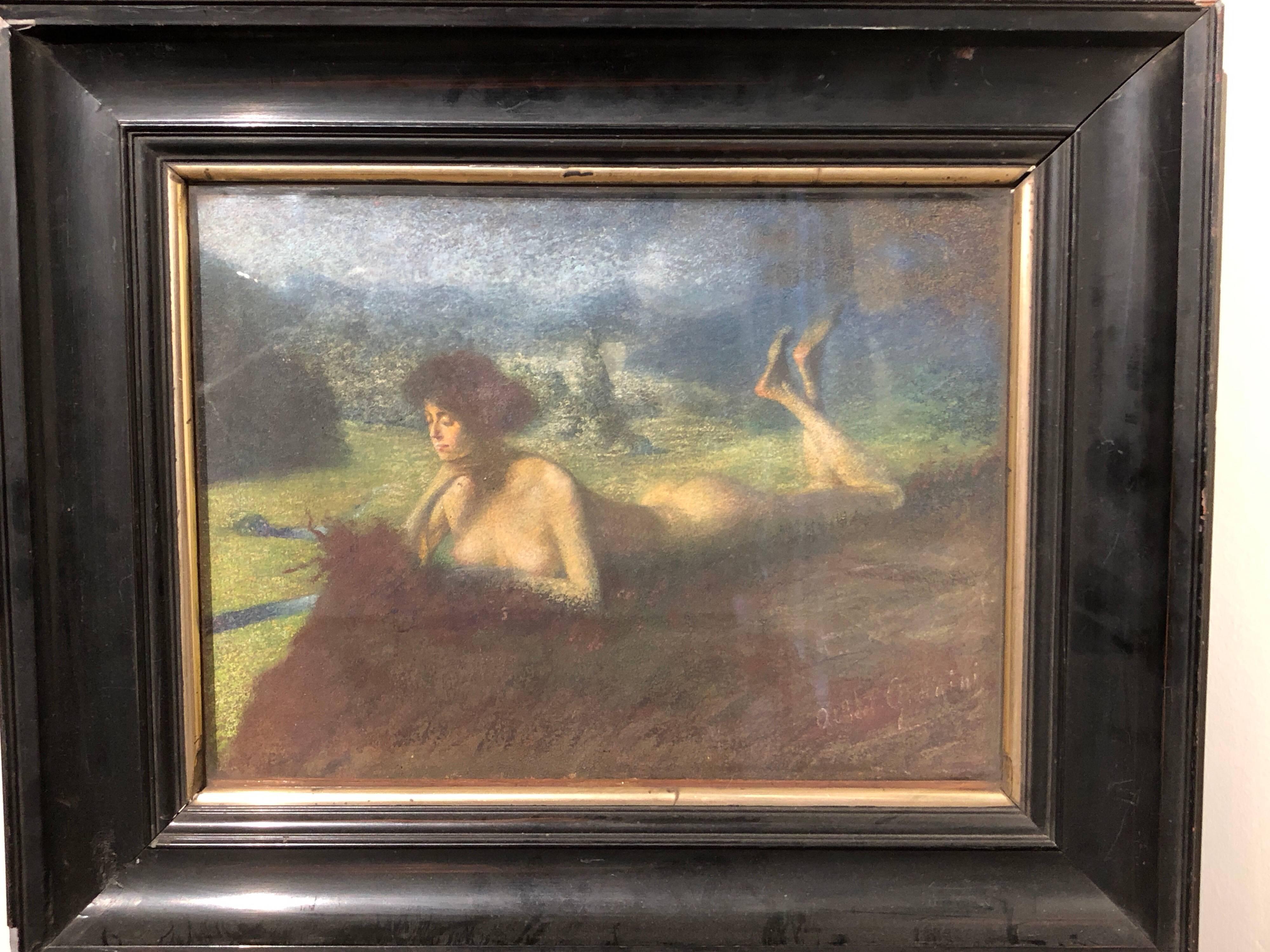 Albert Jean Wilhelm Gianini Nude - Contemplation 