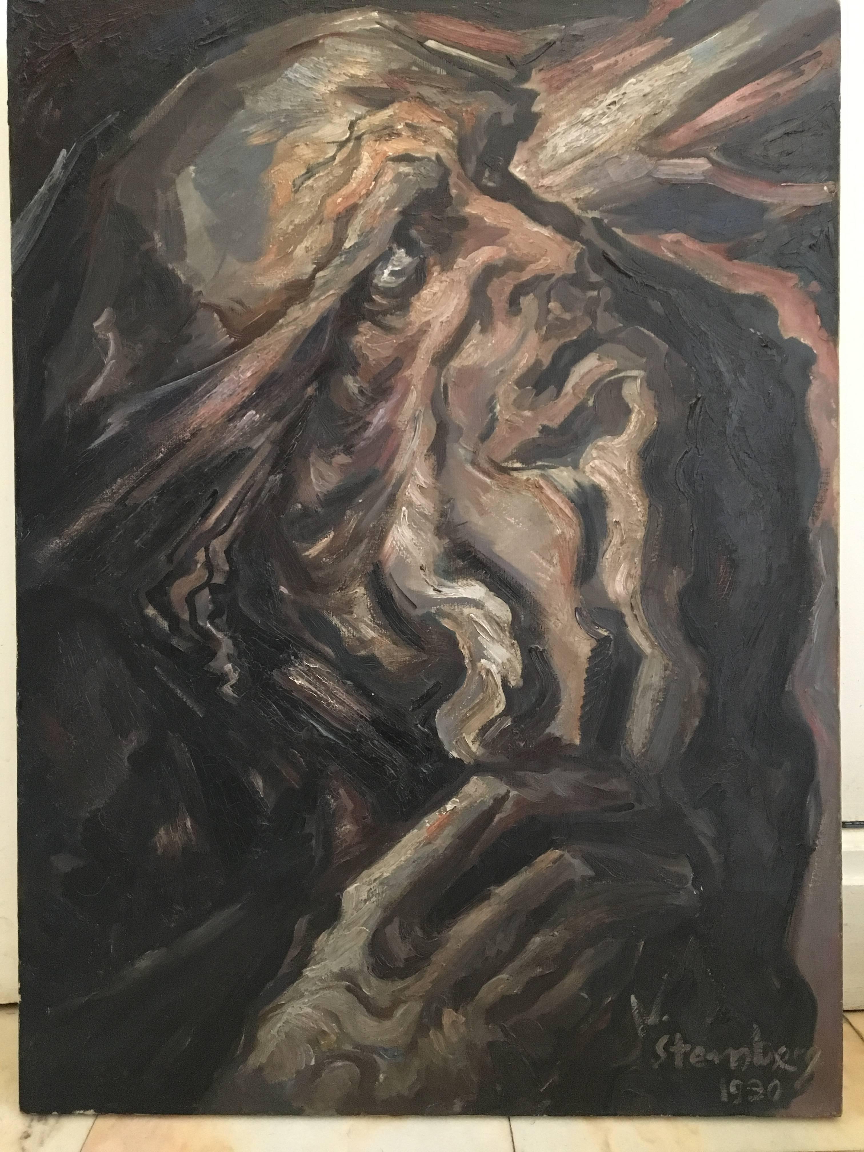 Nicolas Sternberg Portrait Painting - Moses