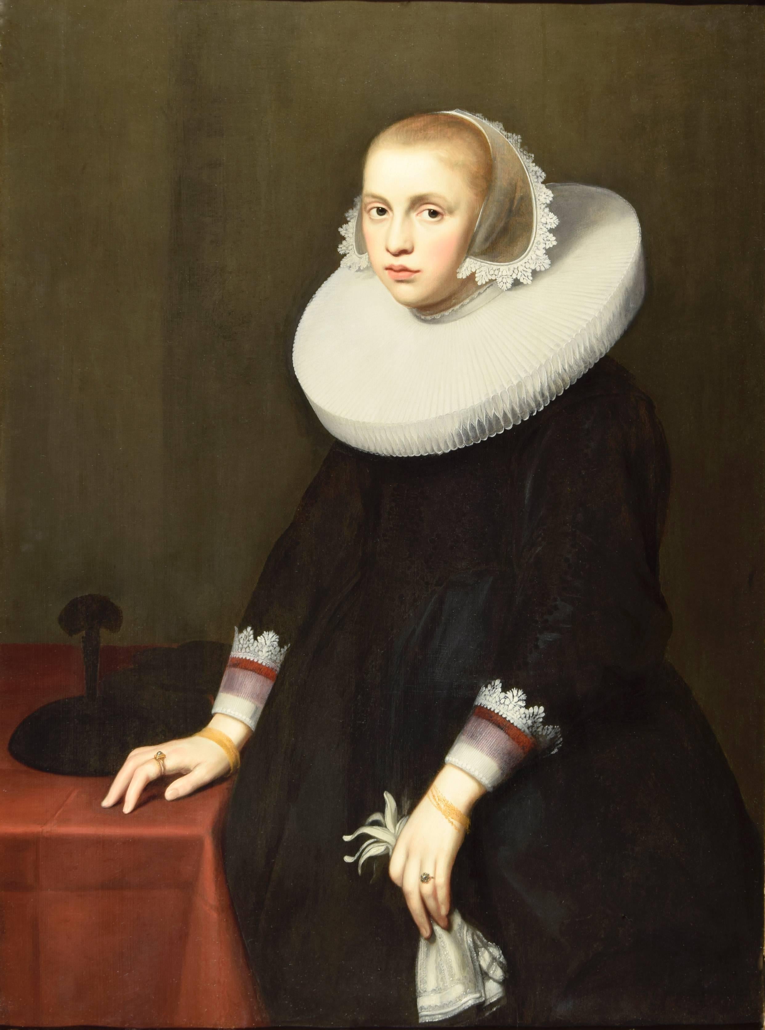 Unknown Portrait Painting - Portrait of a Lady