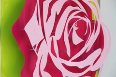 Rosa - Rosa su verde