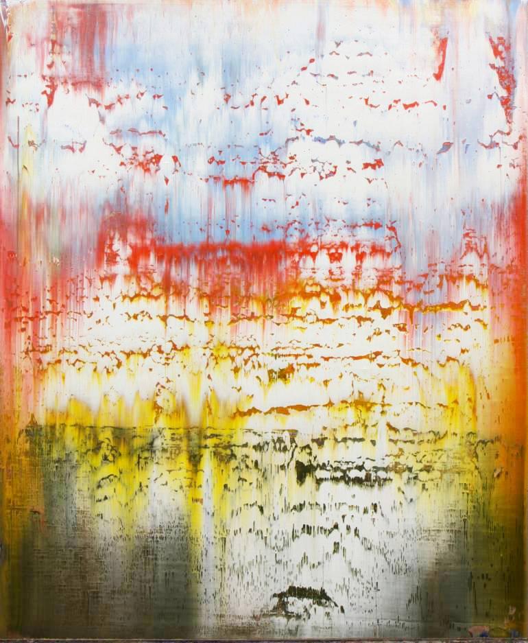 Abstract Painting Harry James Moody - Abstrait avec un ciel n° 65