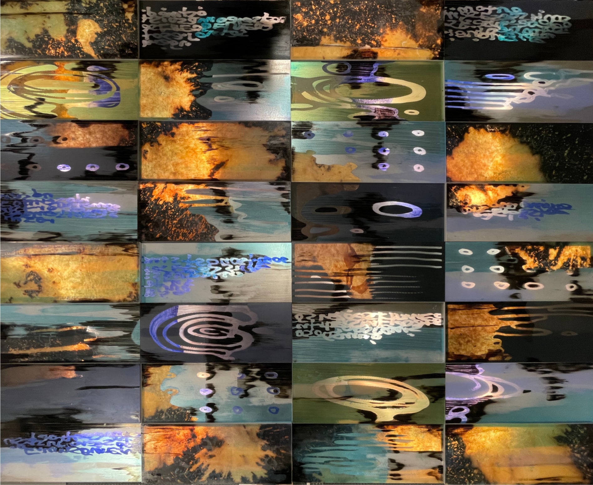 Aquaticus - Mixed Media Art by Claudia Meyer