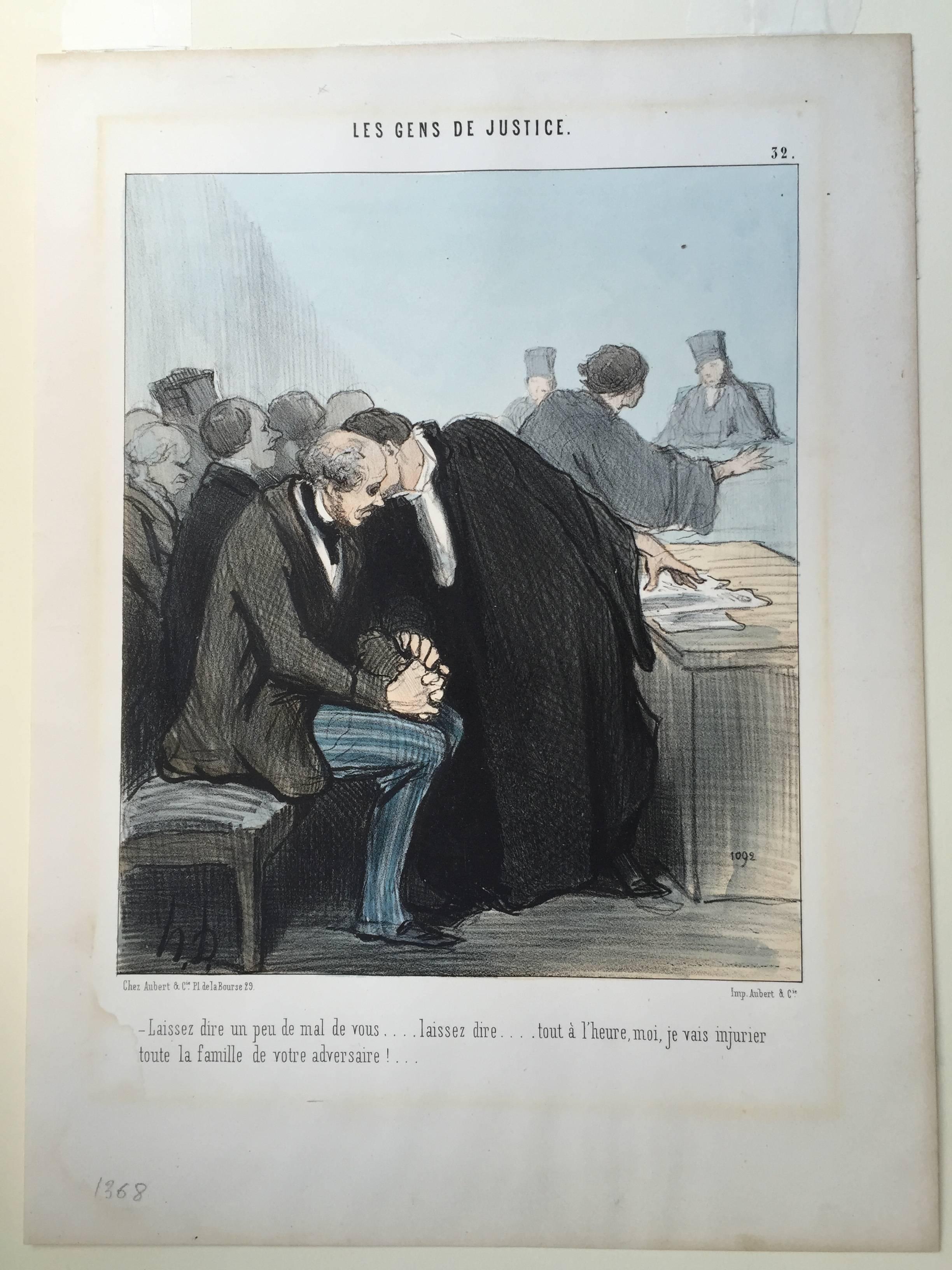 les gens de justice honore daumier