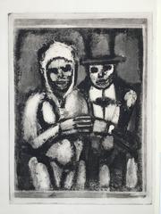 Antique La Debauche et la Mort