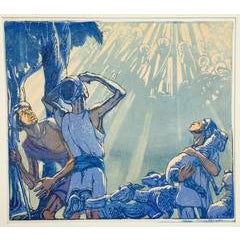 ANGELS APPEARING TO THE SHEPARDS 4