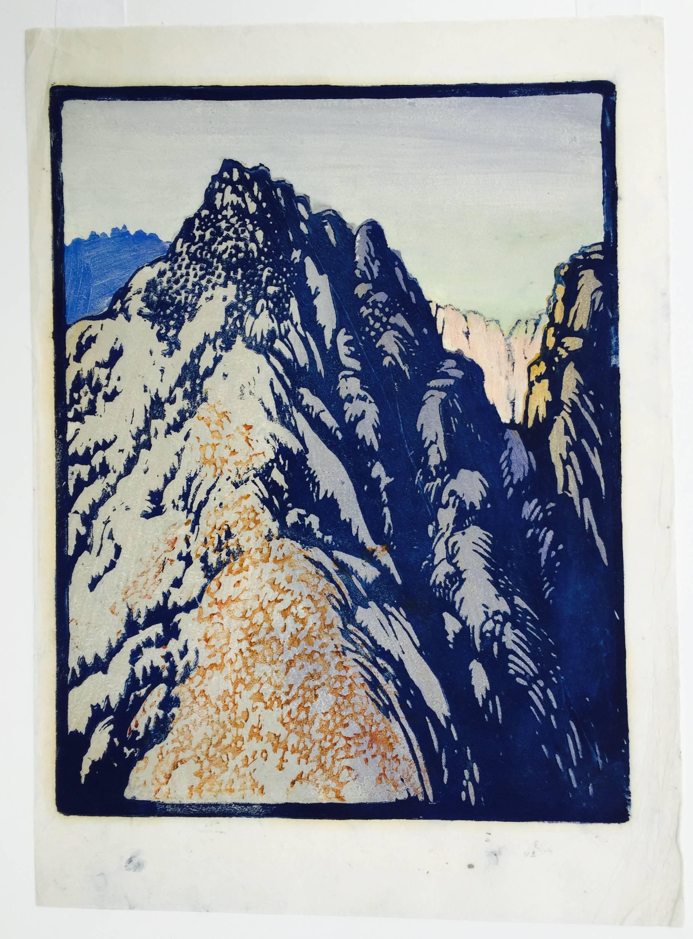 BARRIERA DEL DESERTO - Print di Frances H. Gearhart