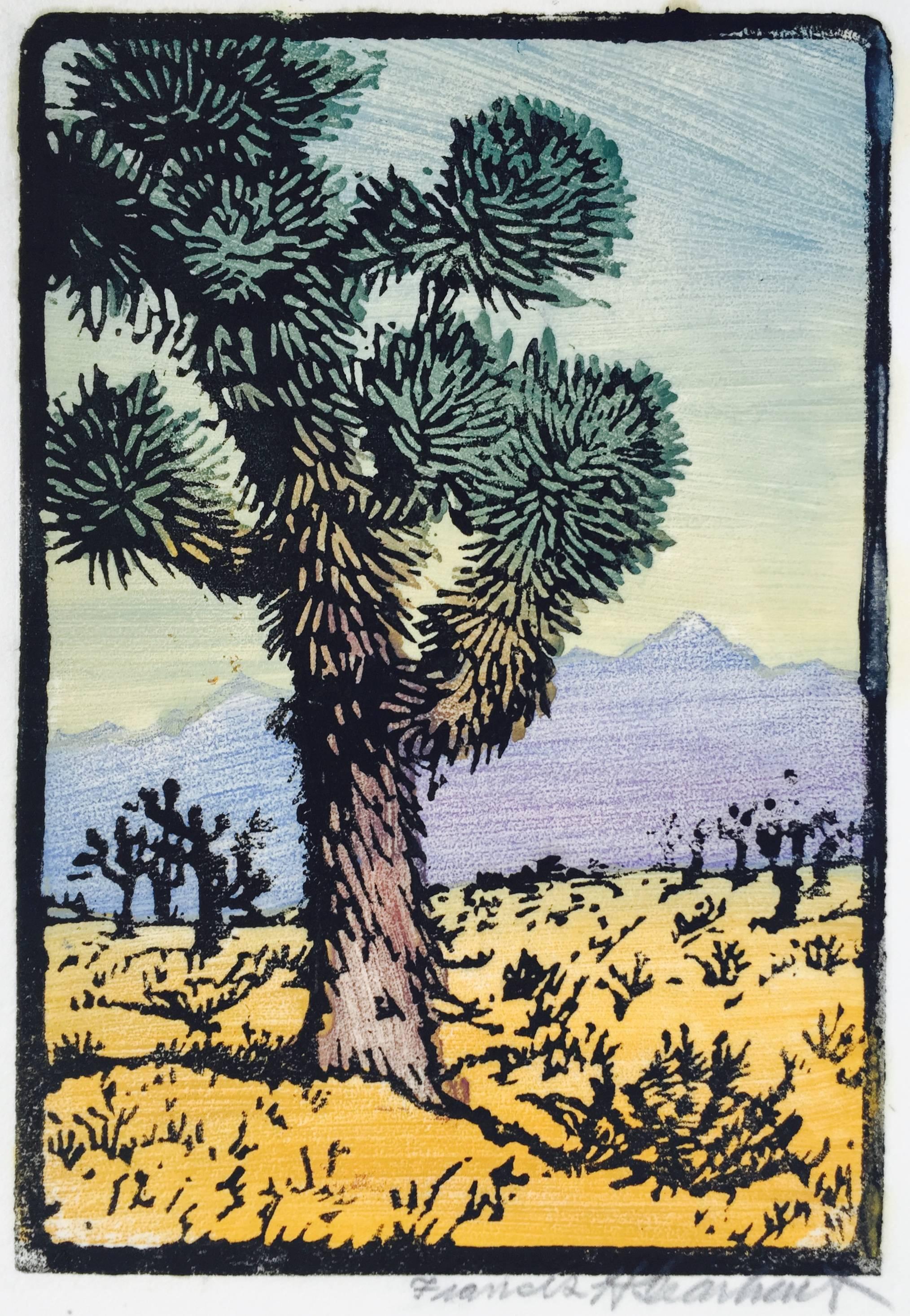 Frances H. Gearhart Landscape Print - JOSHUA TREE