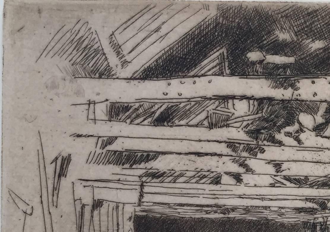 WHEELWRIGHT - Print by James Abbott McNeill Whistler