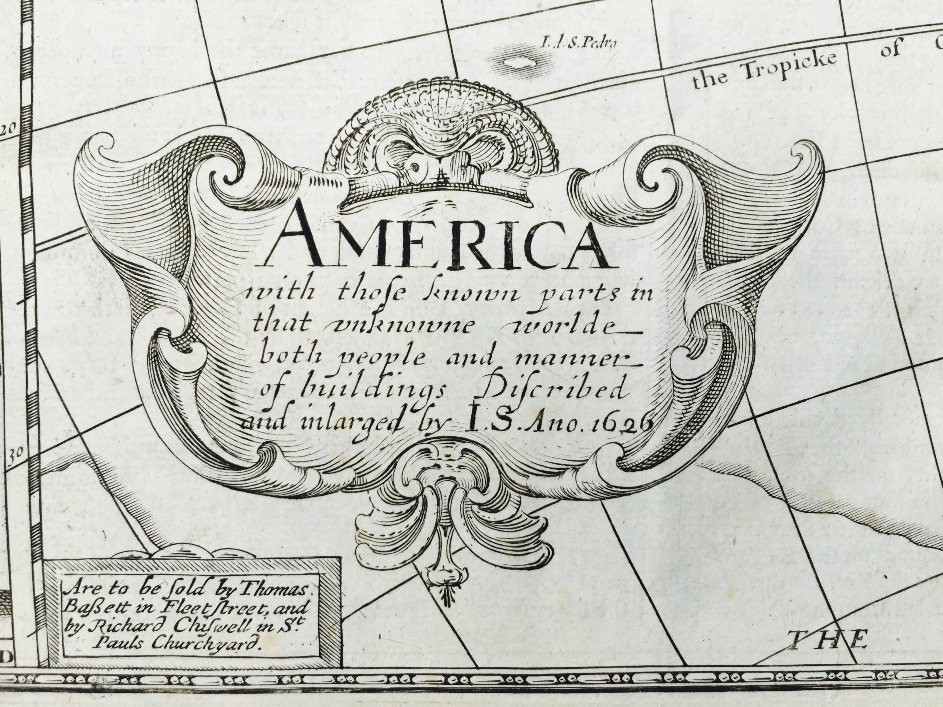 AMÉRICA - Print de John Speed
