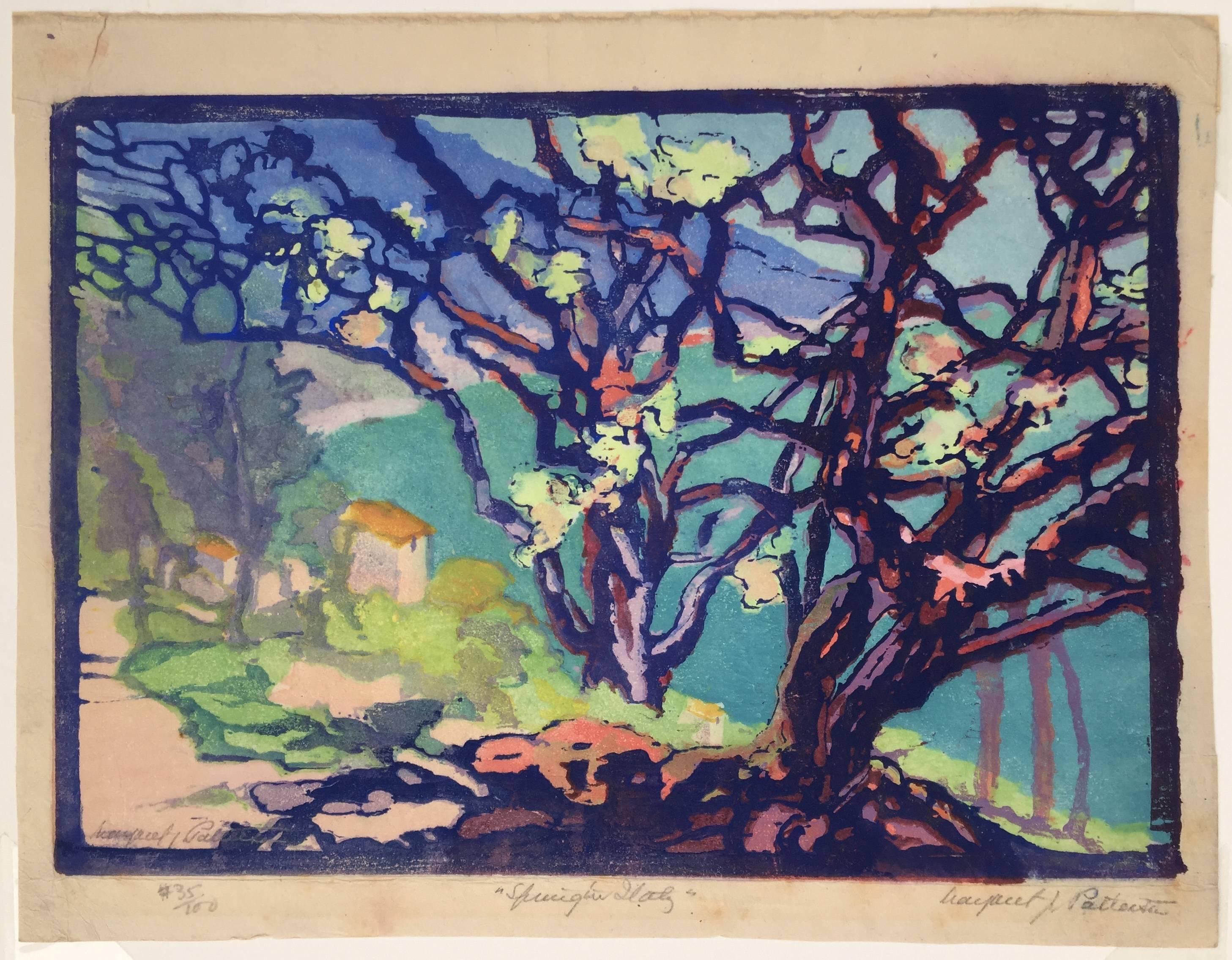 SPRING IN ITALY - Print by Margaret Jordan Patterson
