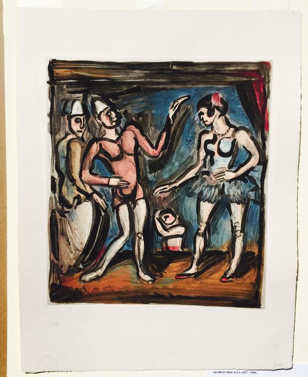 LA PARADE - Modern Print by Georges Rouault