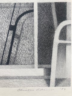 SECOND HAND STORE 1 - 50's Nearly Abstract View of an Antique shop