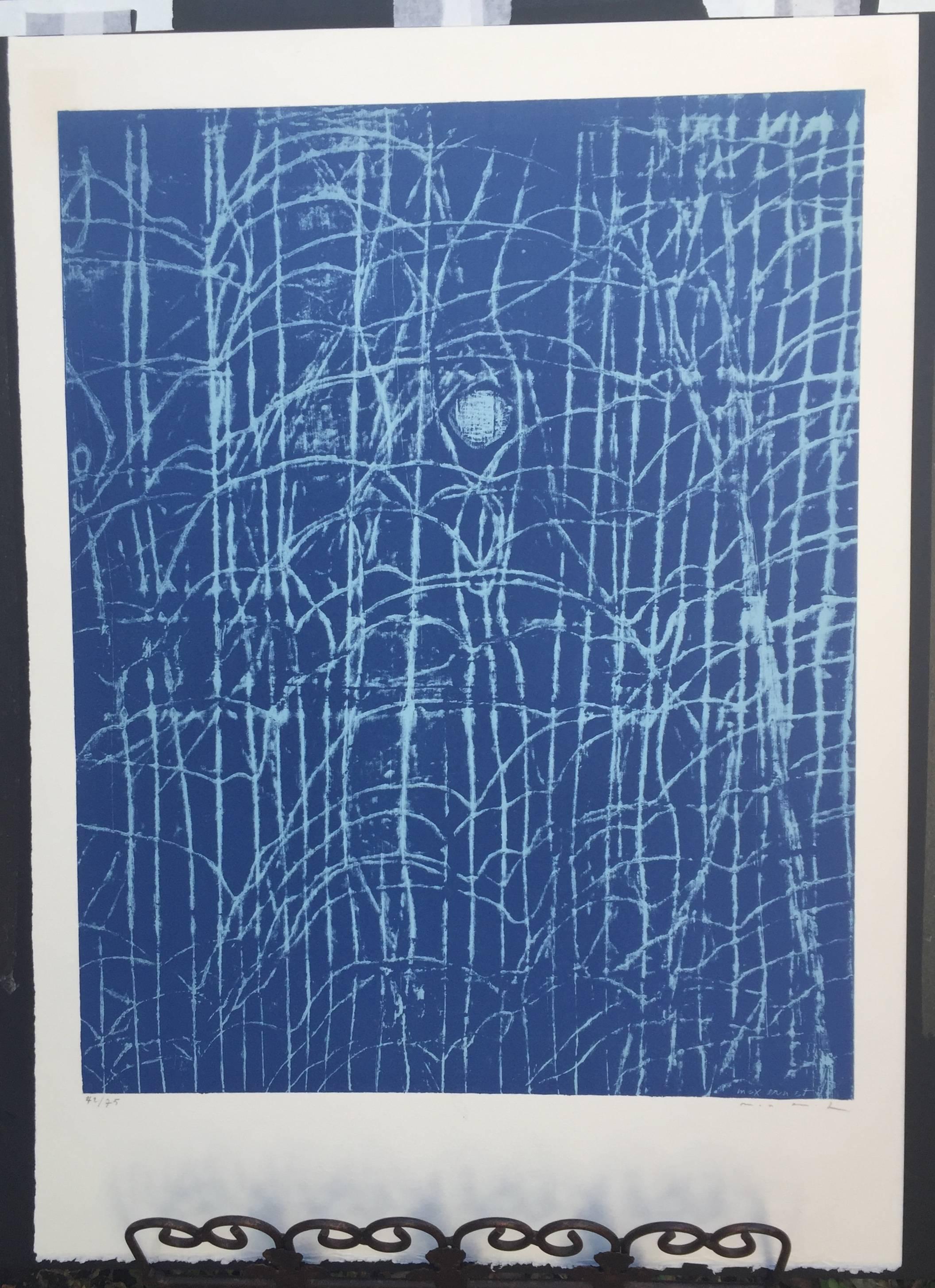 FORET a L'AUBE - Print by Max Ernst