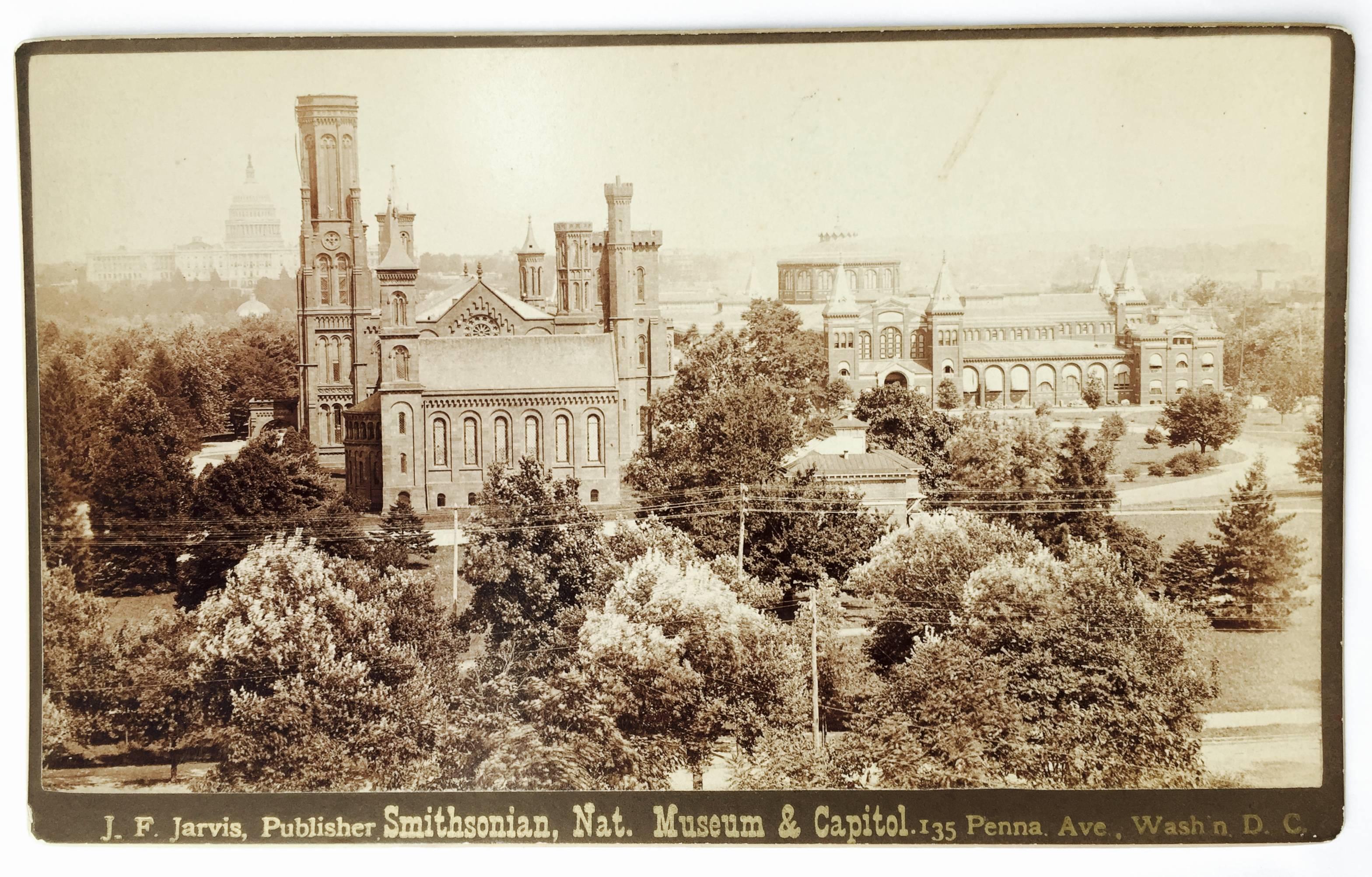SMITHSONIAN, NAT. MUSEUM AND CAPITAL - Photograph by Unknown