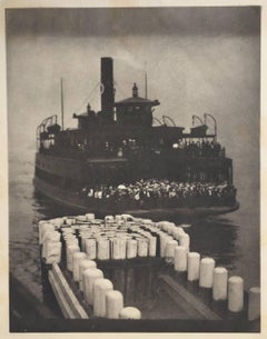 Antique THE FERRY BOAT