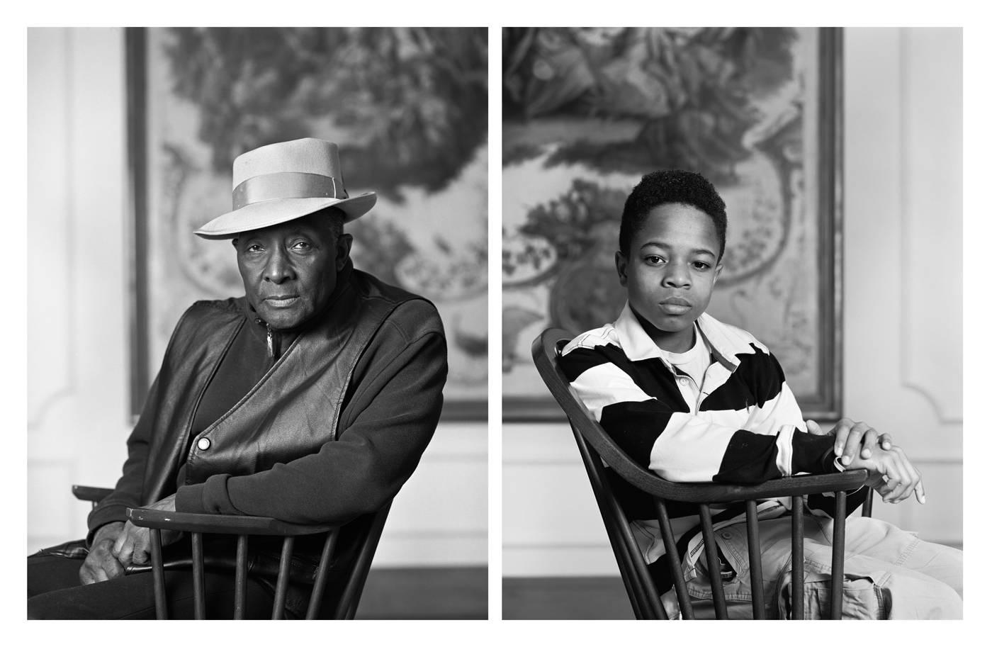 Dawoud Bey Portrait Photograph - The Birmingham Project: Fred Stewart ll and Tyler Collins