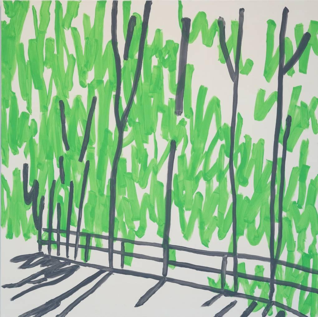Nobuyuki Takahashi Landscape Painting - With Fresh Green