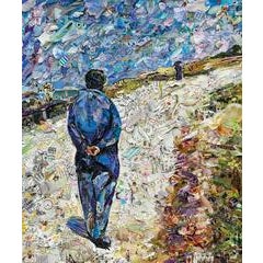 Father Magloire on the Road between Saint-Clar and Etretat, after G. Caillebotte 8