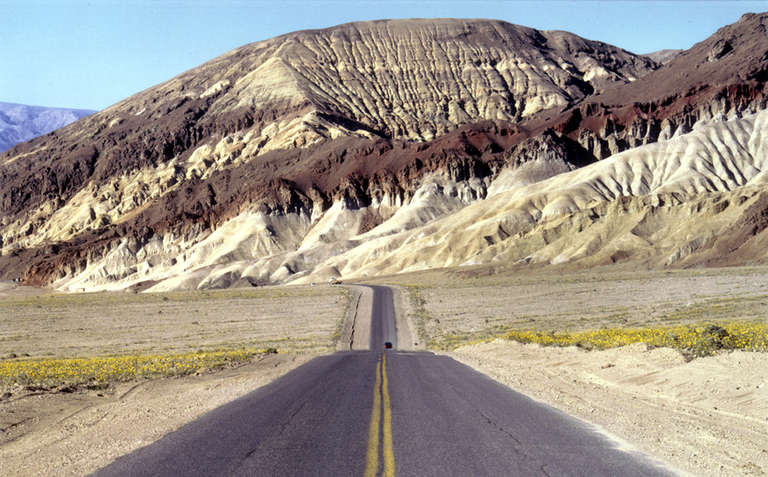 Doug Hall Landscape Photograph - Highway 178, Death Valley #1