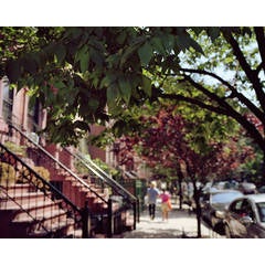 Harlem Redux: Couple Walking 6