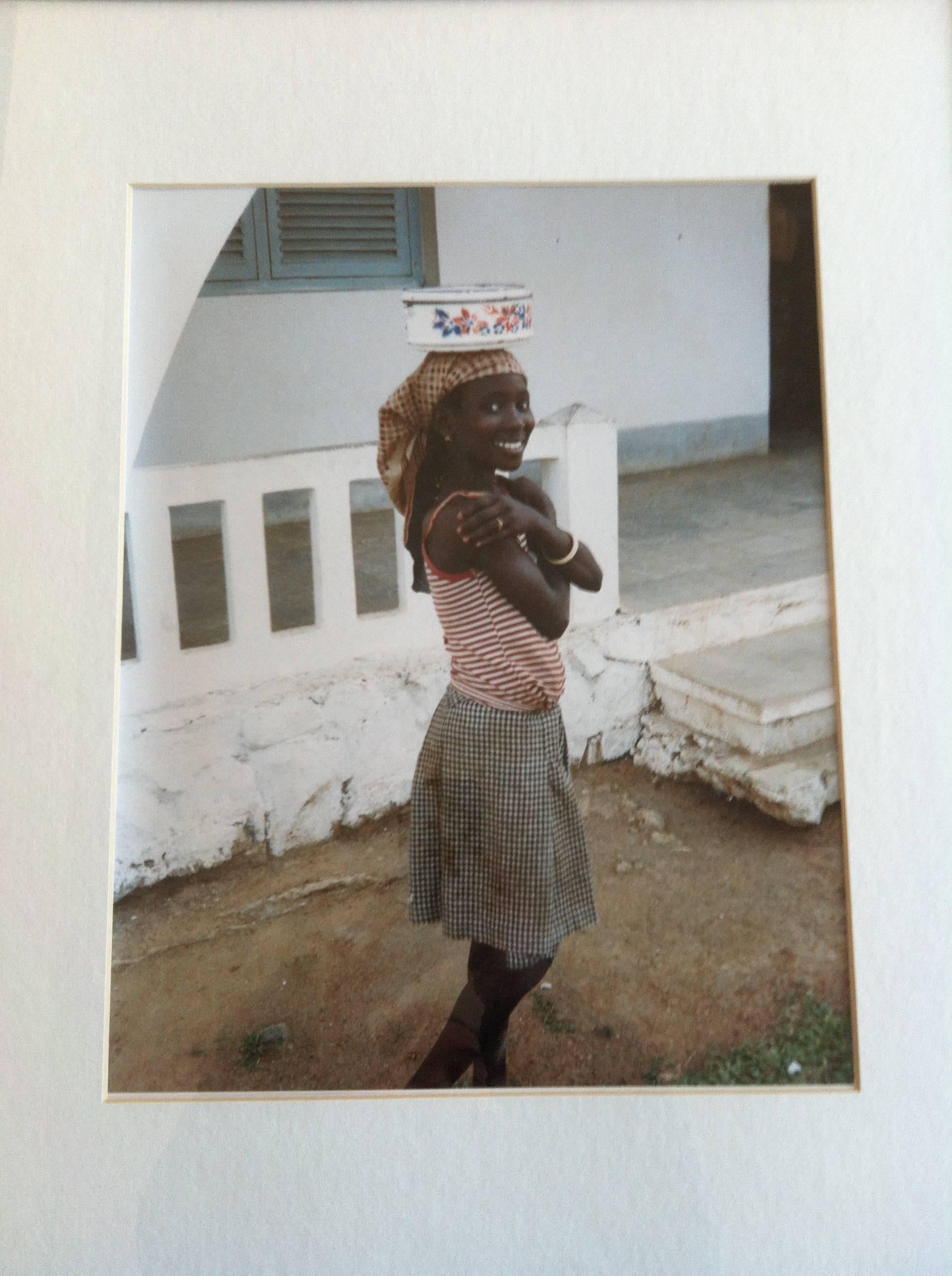 Cesar Chelala Color Photograph - Cape Verde Girl
