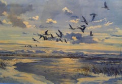 Sportkunst-Kunstwerke – Vogel im Flug