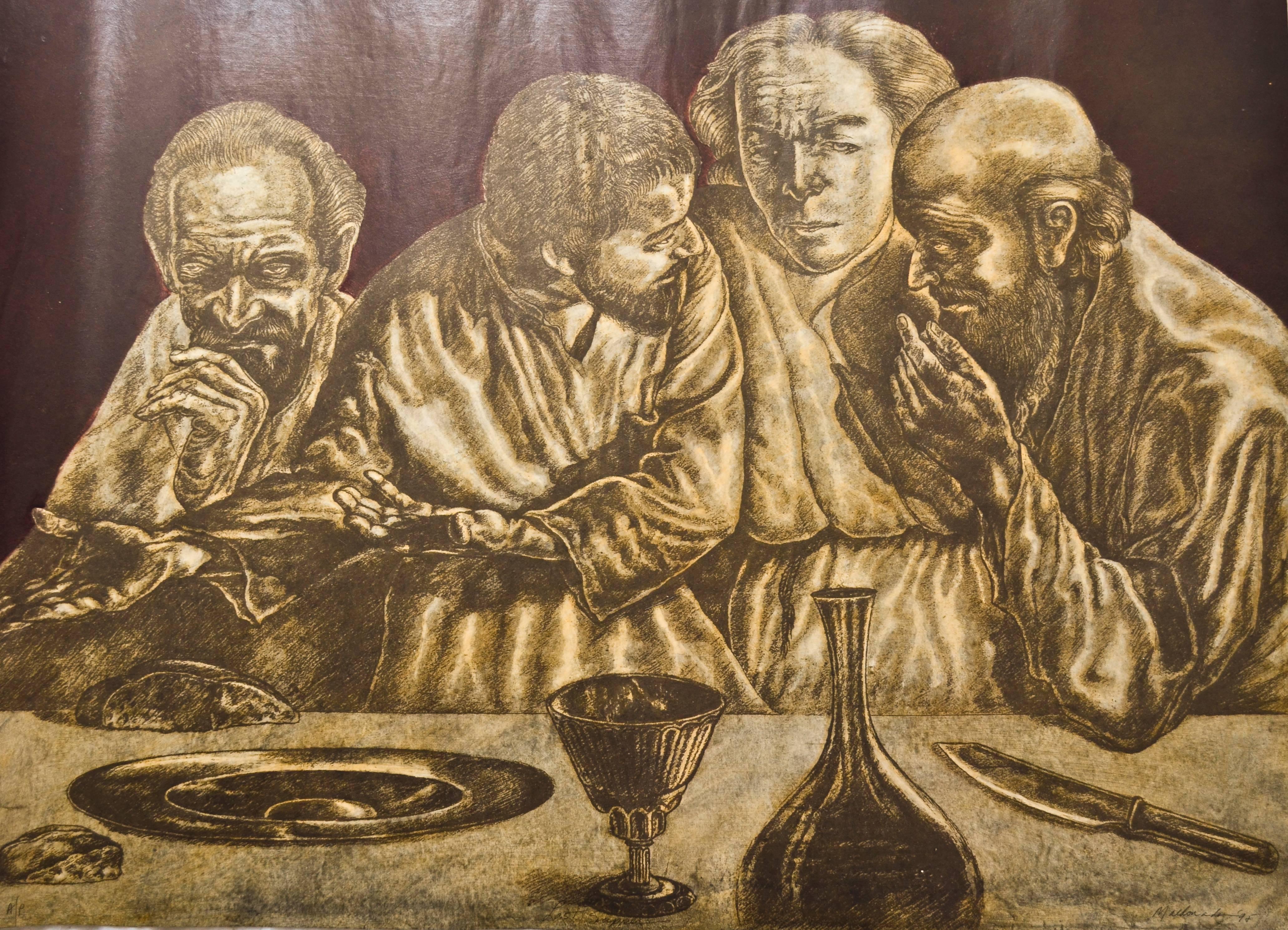 Juan Maldonado Portrait Print - The Last Supper
