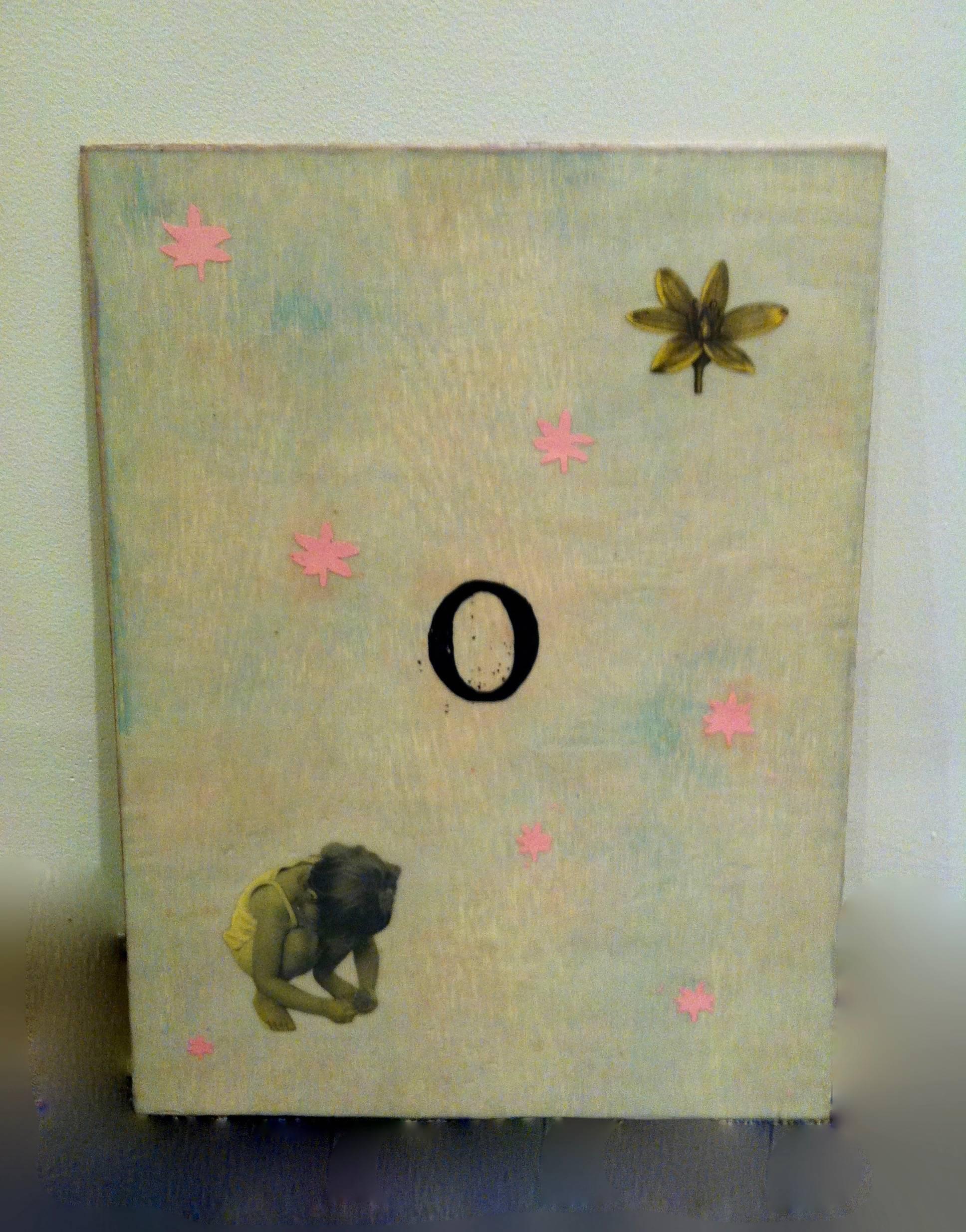 Encaustic Artwork --"O"