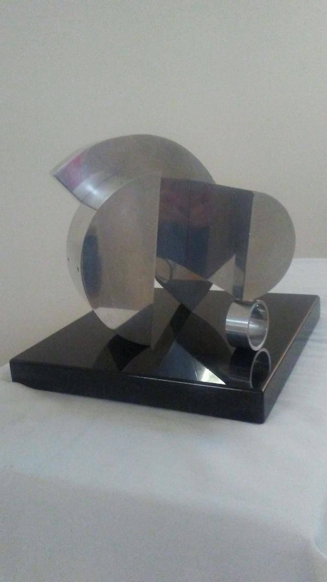 Design of the City - Abstract Geometric Sculpture by Martin Rubio