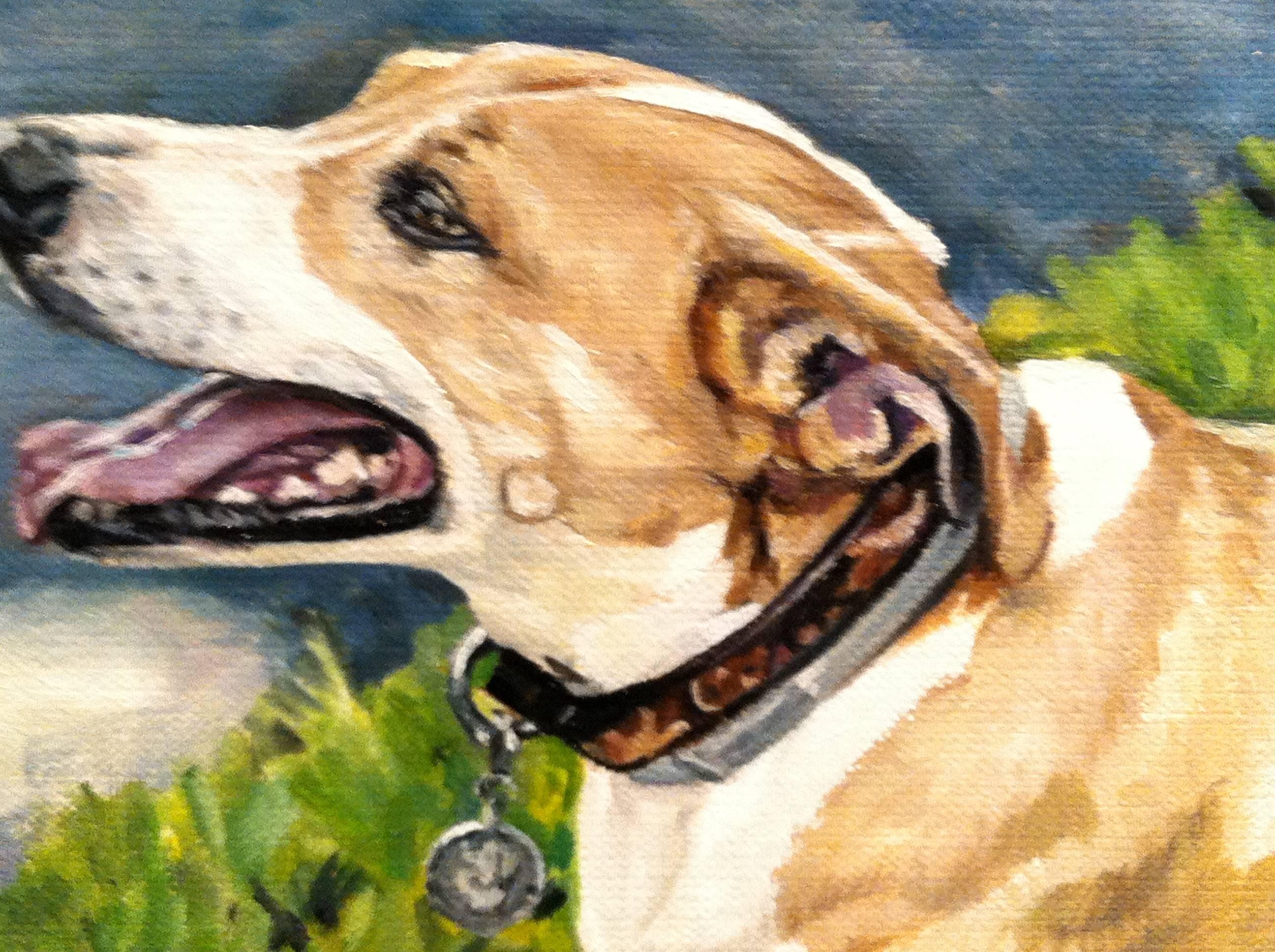 Izzy - Painting by Jakeb Kristiansen