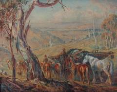 Wagons returning to the Ranch after the Hay Bails are Sold – Northern Australia