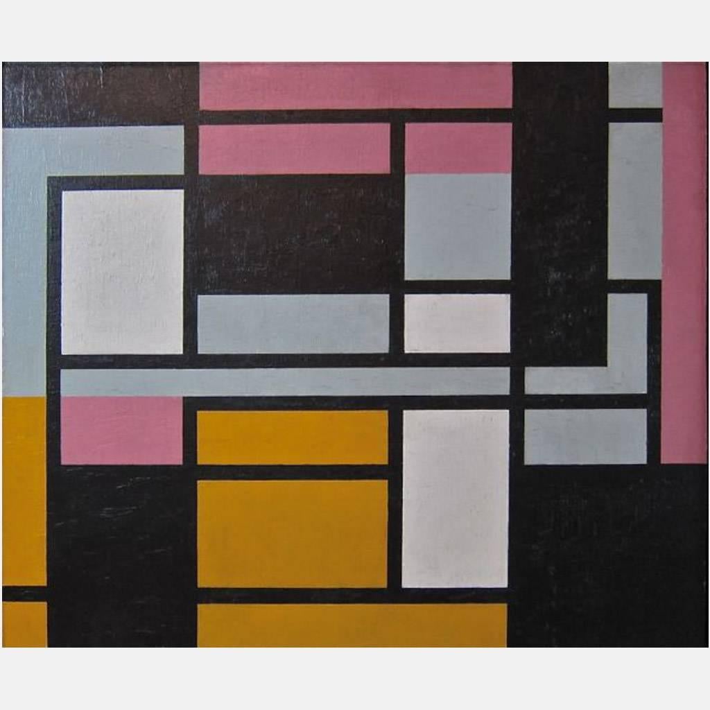 Edward Corbett Abstract Painting - Abstraction