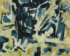 Vintage Abstraction expressionist painting