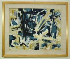 Abstraction expressionist painting