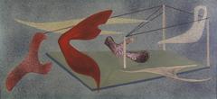 American modernist painting of biomorphic forms