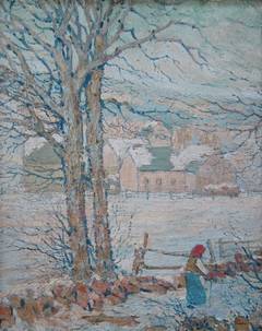 james preston artist James Preston, Winter scene