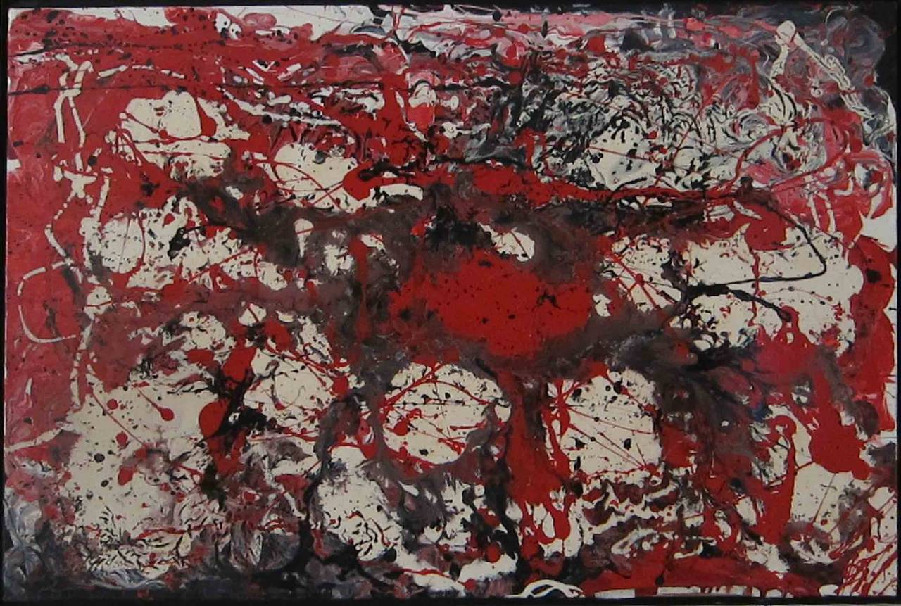 Norman Cavior Jackson Pollock For Sale at 1stDibs