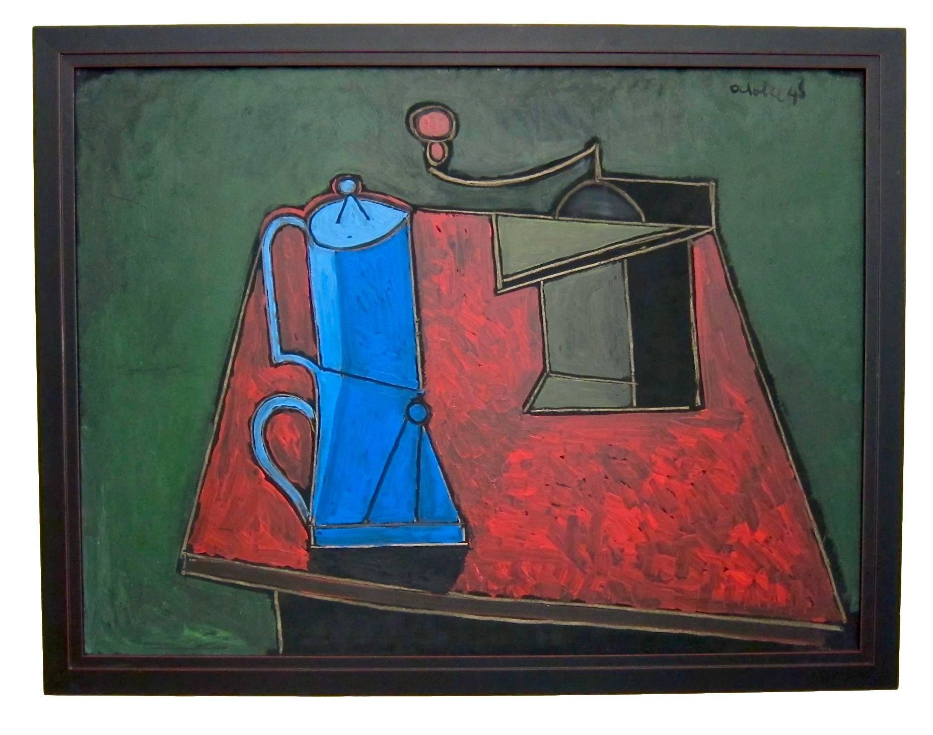 Abstract still life oil painting by Javier Vilato For Sale 1