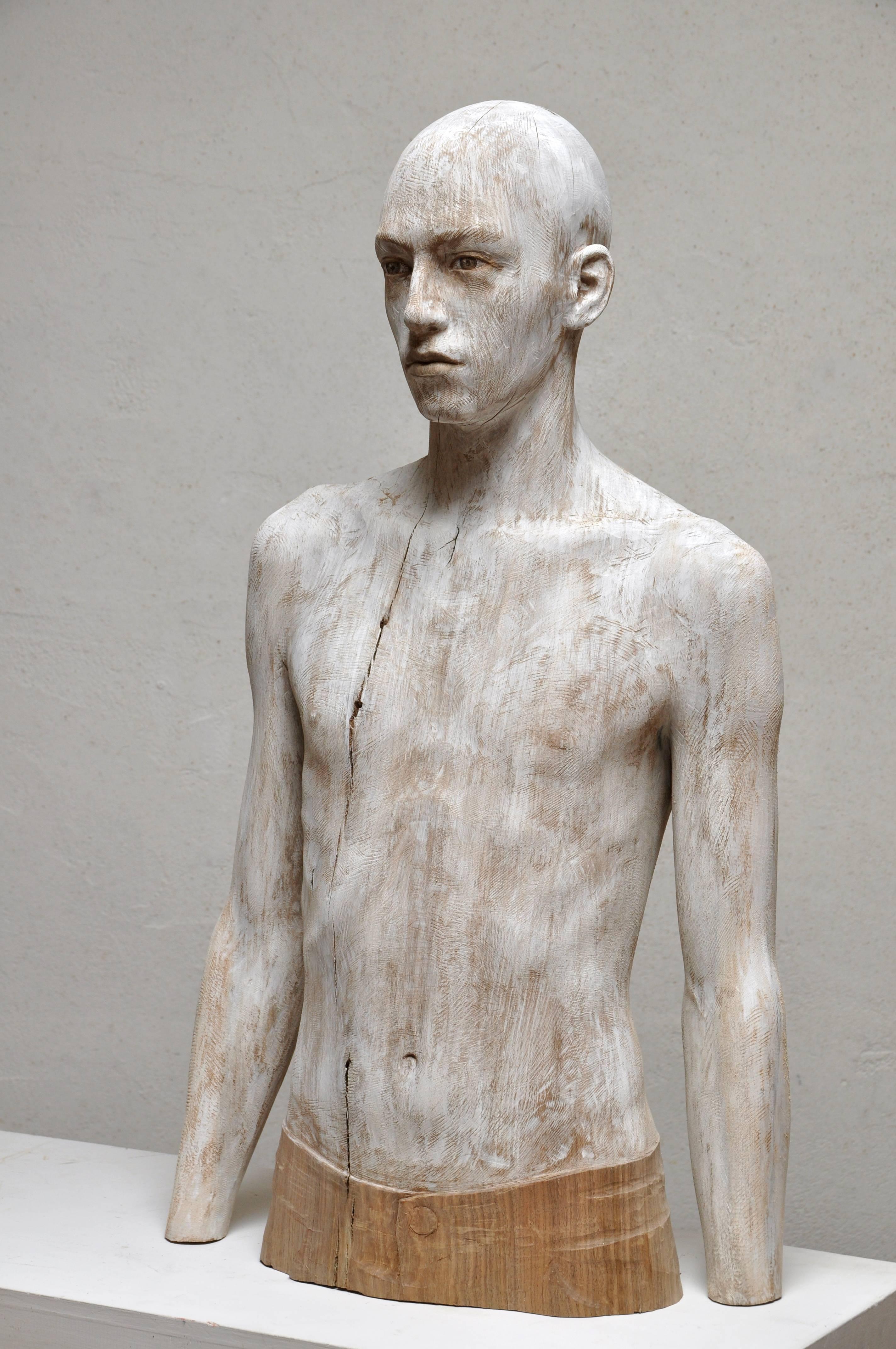 Figurative Sculpture Bruno Walpoth - Gerry