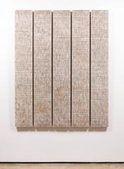 Untitled (Limestone wall sculpture 5 parts)