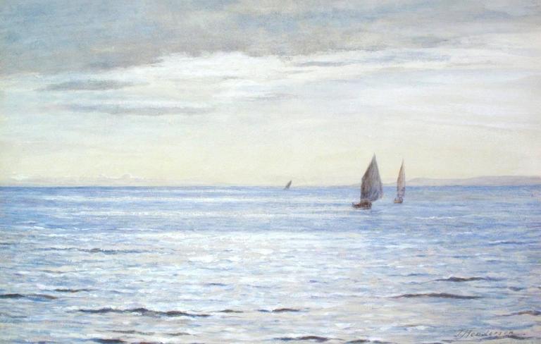 Joseph Henderson R.S.W Landscape Art - Glimmering Light - The West Coast