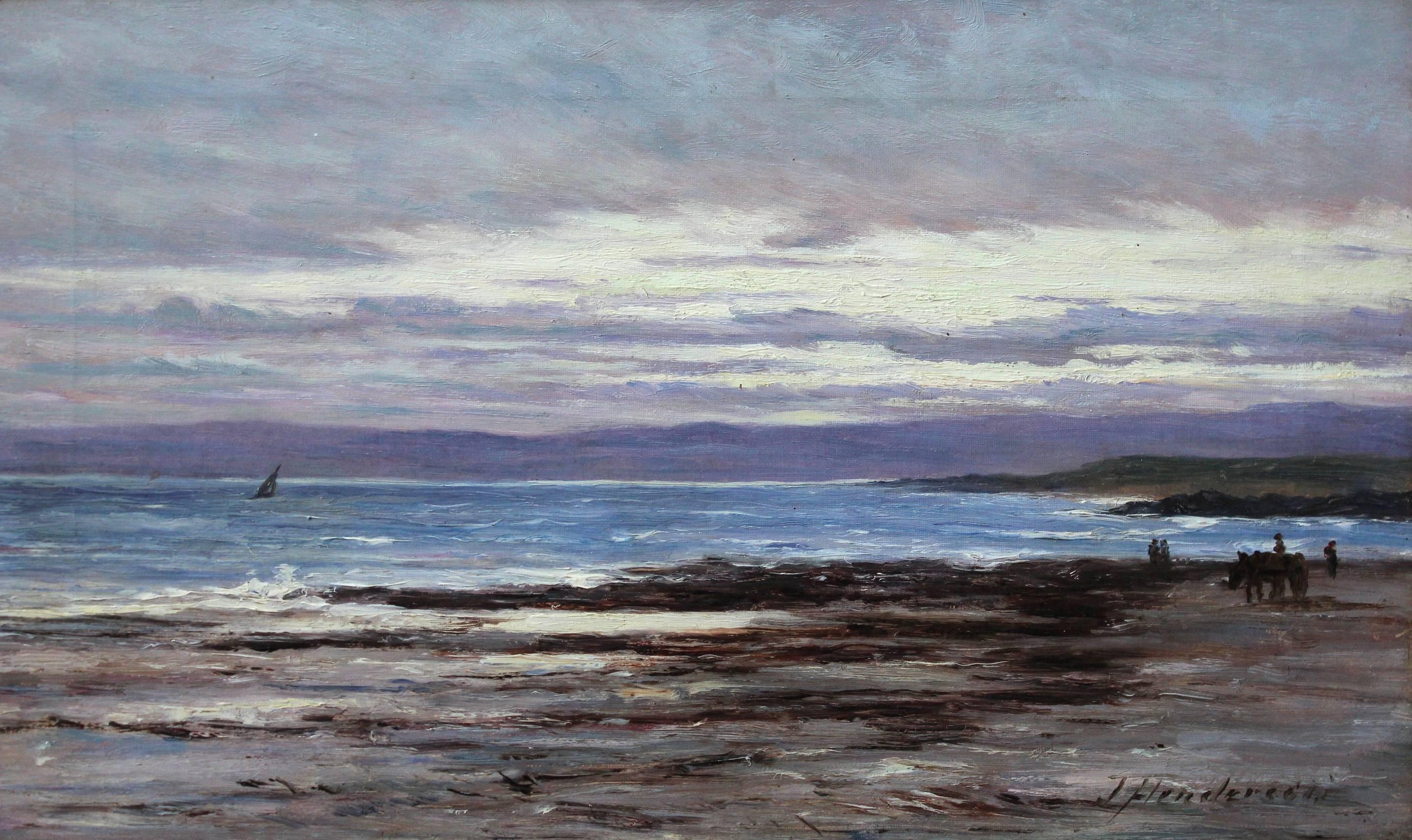 Joseph Henderson R.S.W Landscape Painting - Kilbrannan Sound