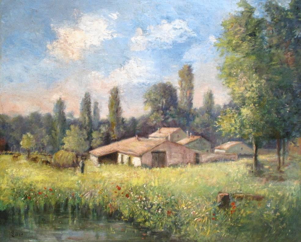Maximilien Luce Landscape Painting - Paysage