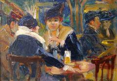 Figures in a Cafe & The Conversation