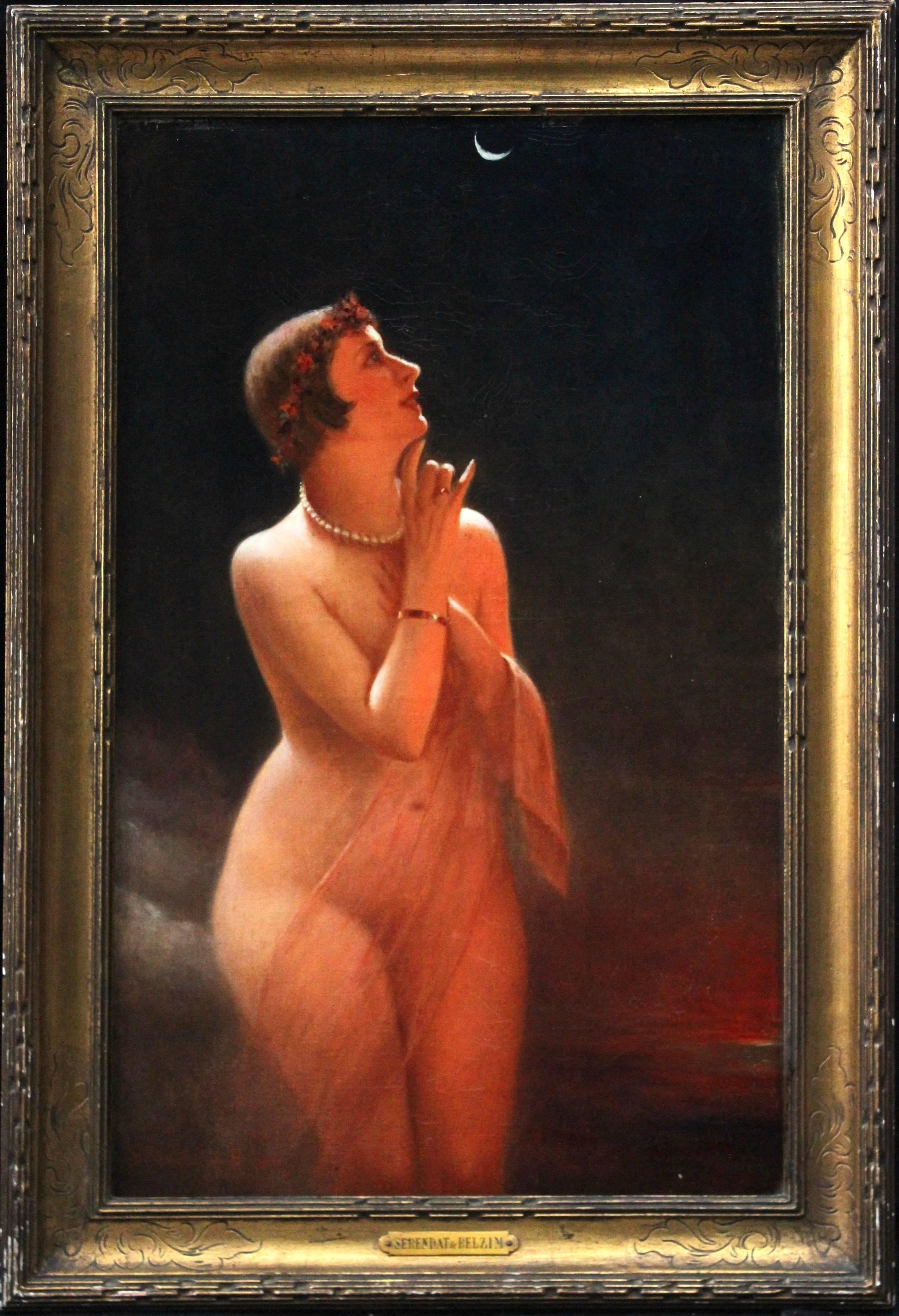 Unknown Nude Painting - Moonlight